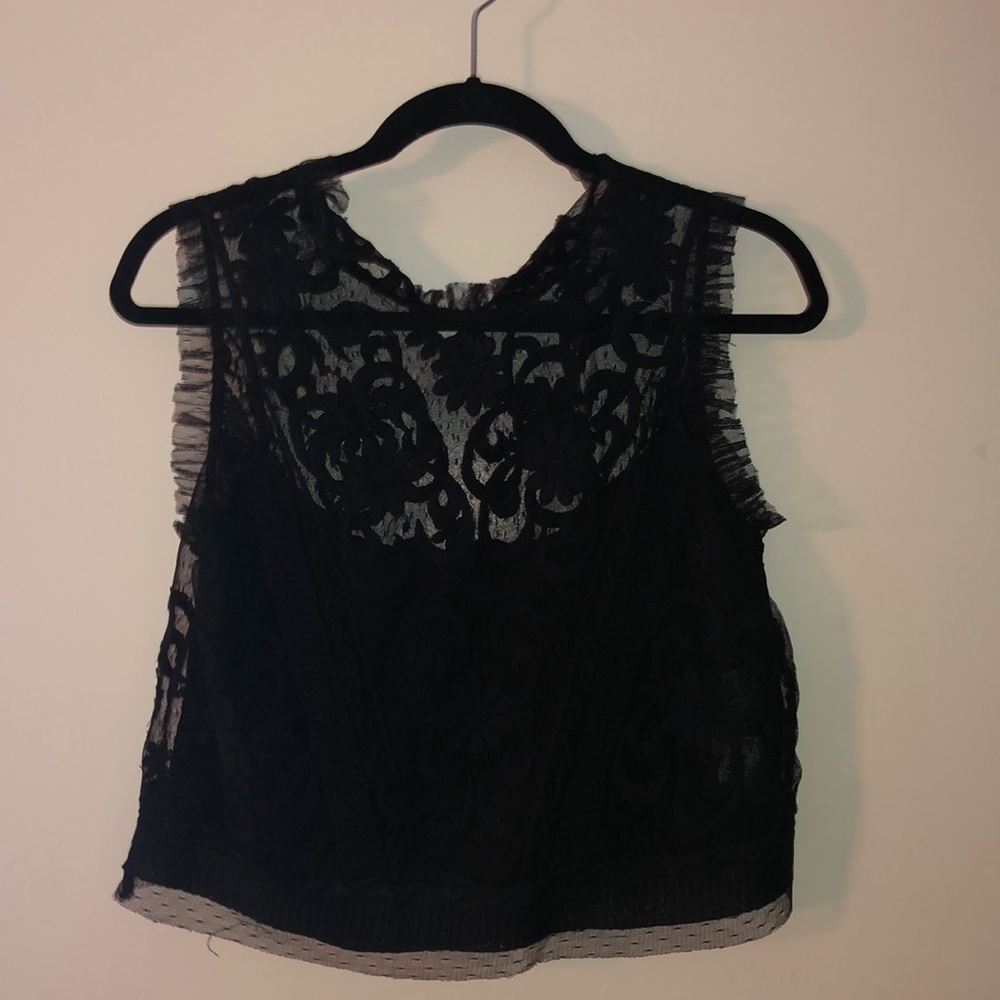 New Zara lace top